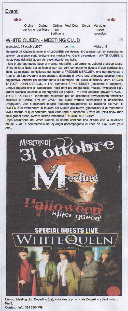 31 Ottobre 2007, Rino - Leccepeople.it