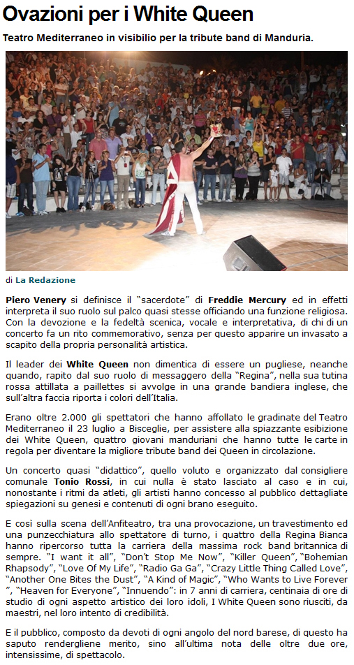 25 Luglio 2010, La Redazione - BisceglieLive.it